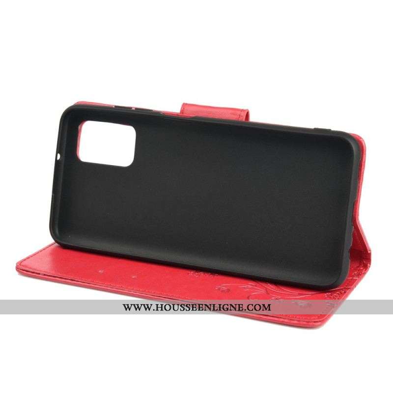 Housse Oppo Reno 6 5G Papillons et Fleurs