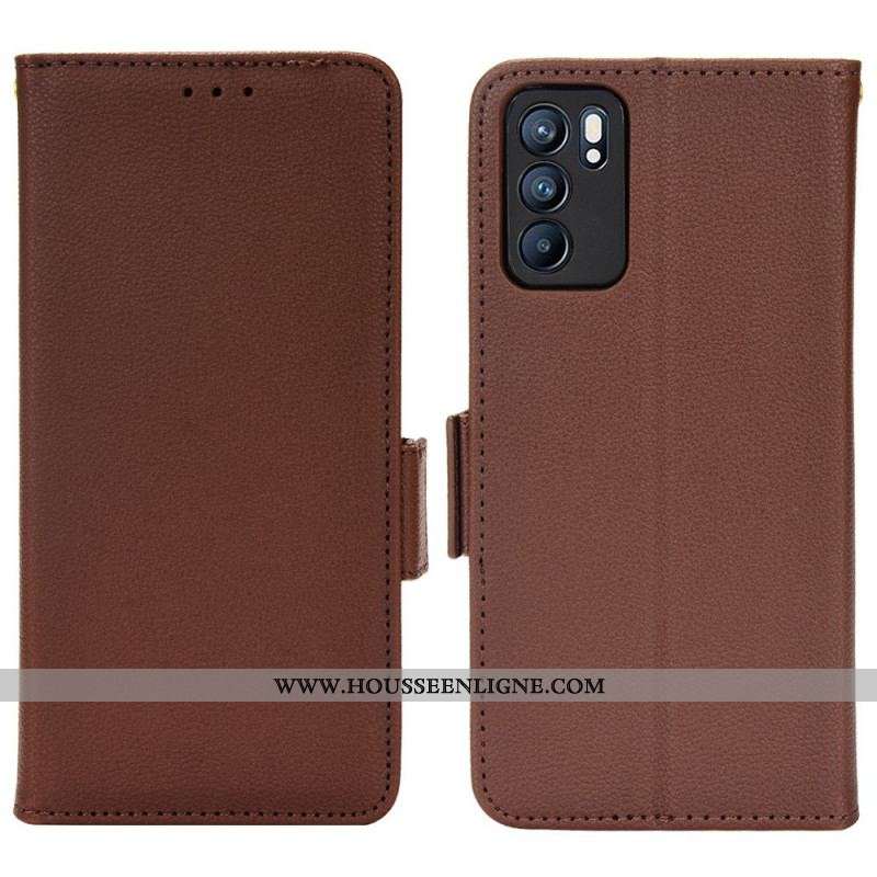 Housse Oppo Reno 6 5G Rabat Double New Colors