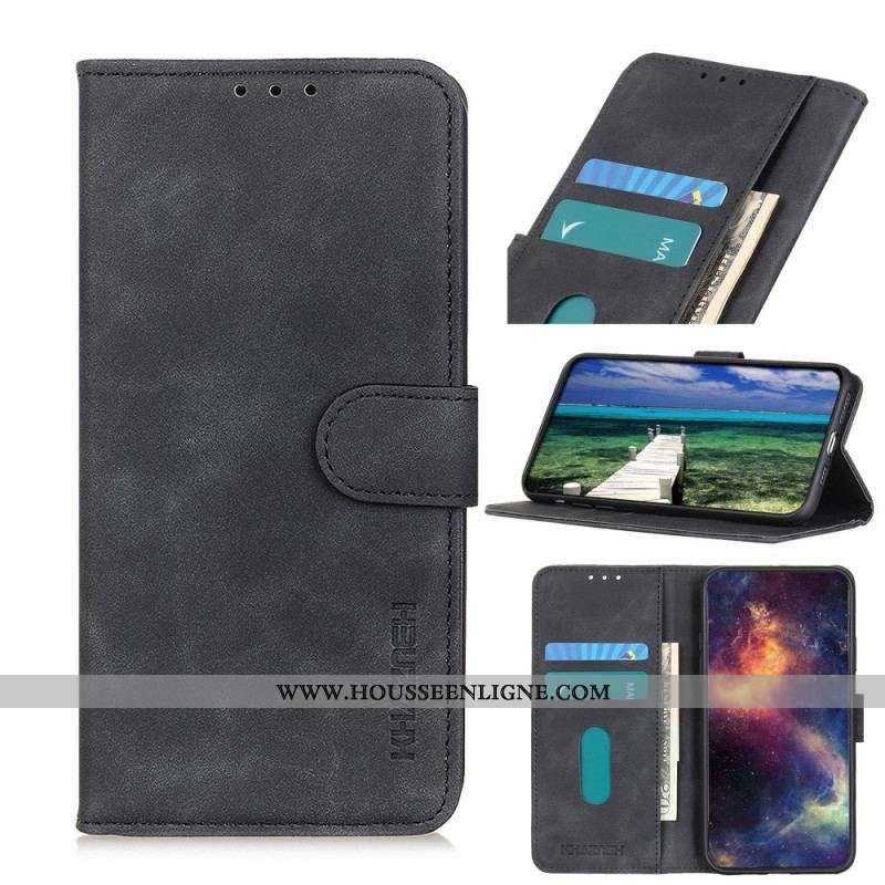 Housse Oppo Reno 6 Pro 5G KHAZNEH Simili Cuir Vintage