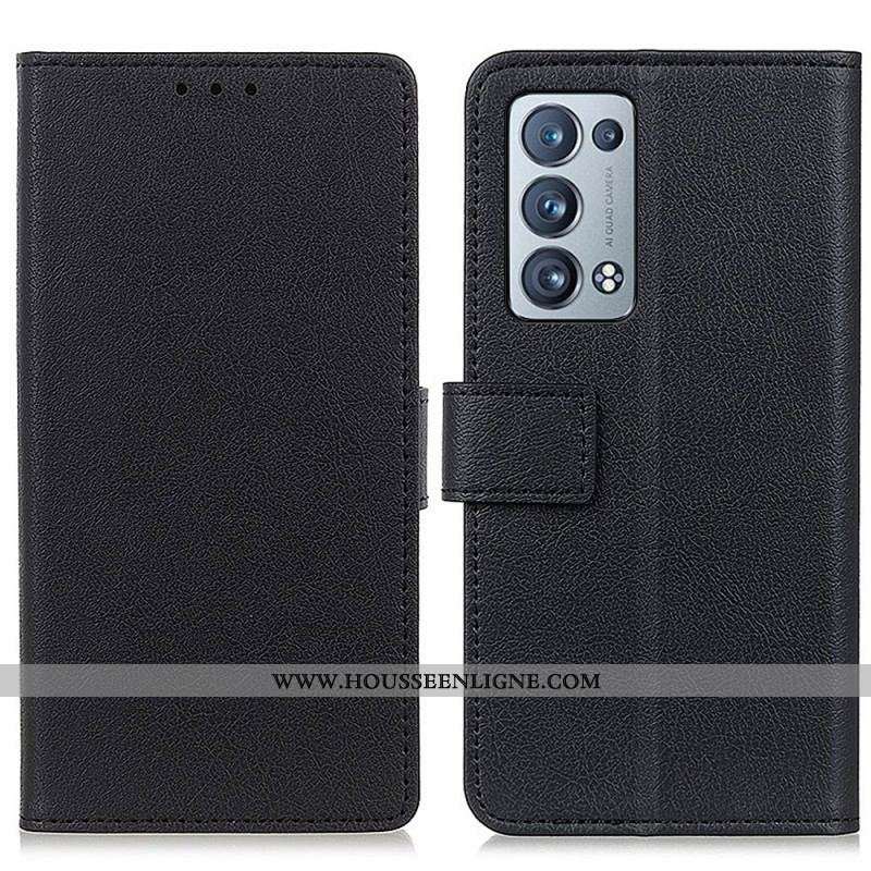 Housse Oppo Reno 6 Pro 5G Simili Cuir Folio