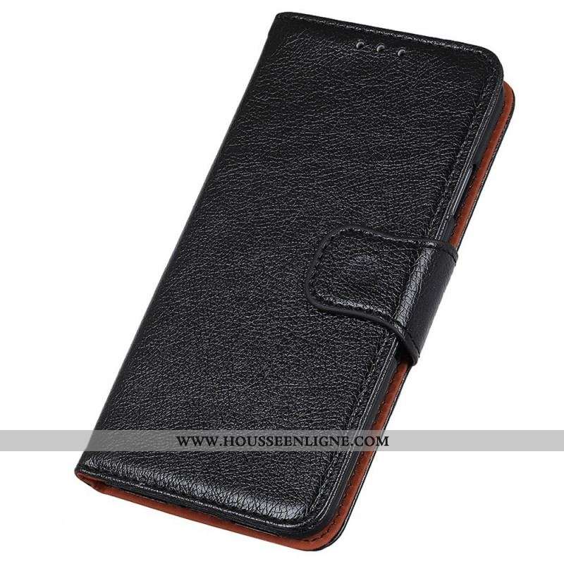 Housse Oppo Reno 7 Cuir Fendu Nappa