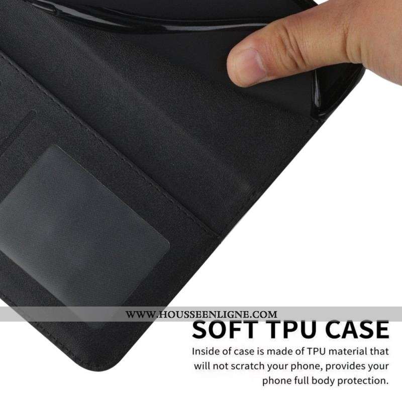 Housse Oppo Reno 7 Effet Cuir Géo à Lanière