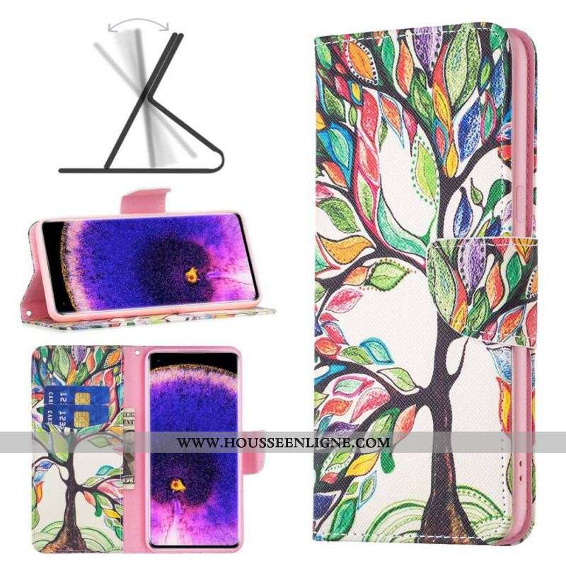 Housse Oppo Reno 7 Peinture Arbre