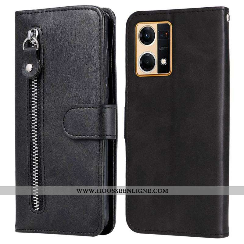 Housse Oppo Reno 7 Porte-monnaie