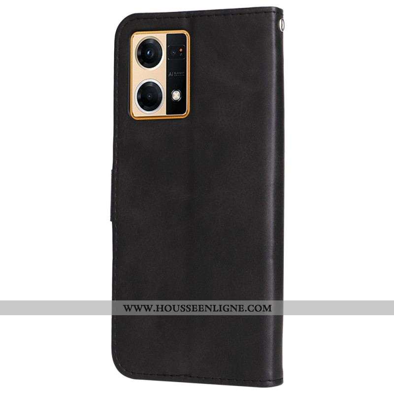 Housse Oppo Reno 7 Porte-monnaie