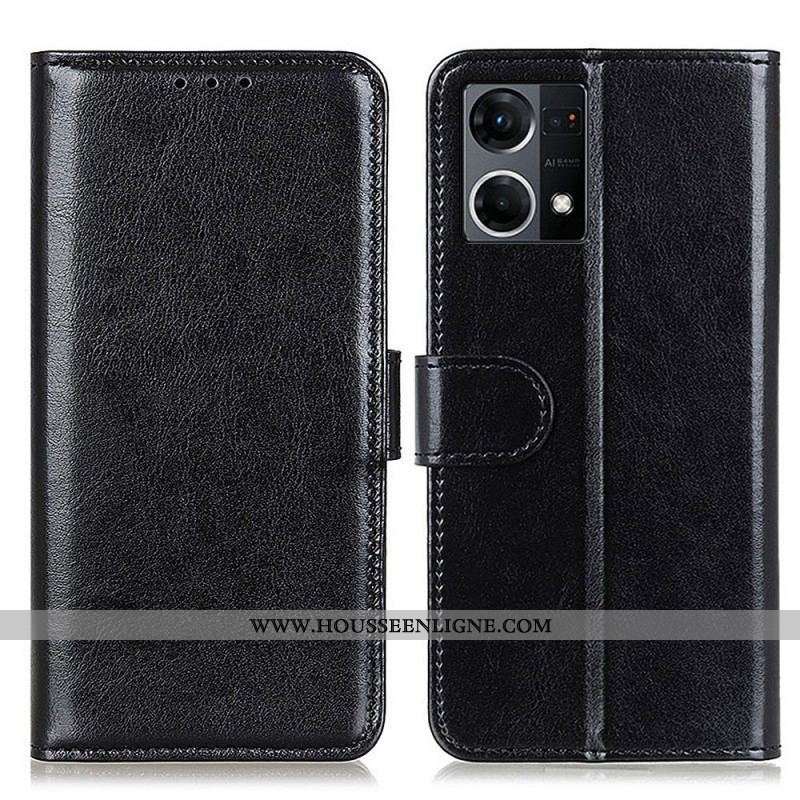 Housse Oppo Reno 7 Simili Cuir Finesse