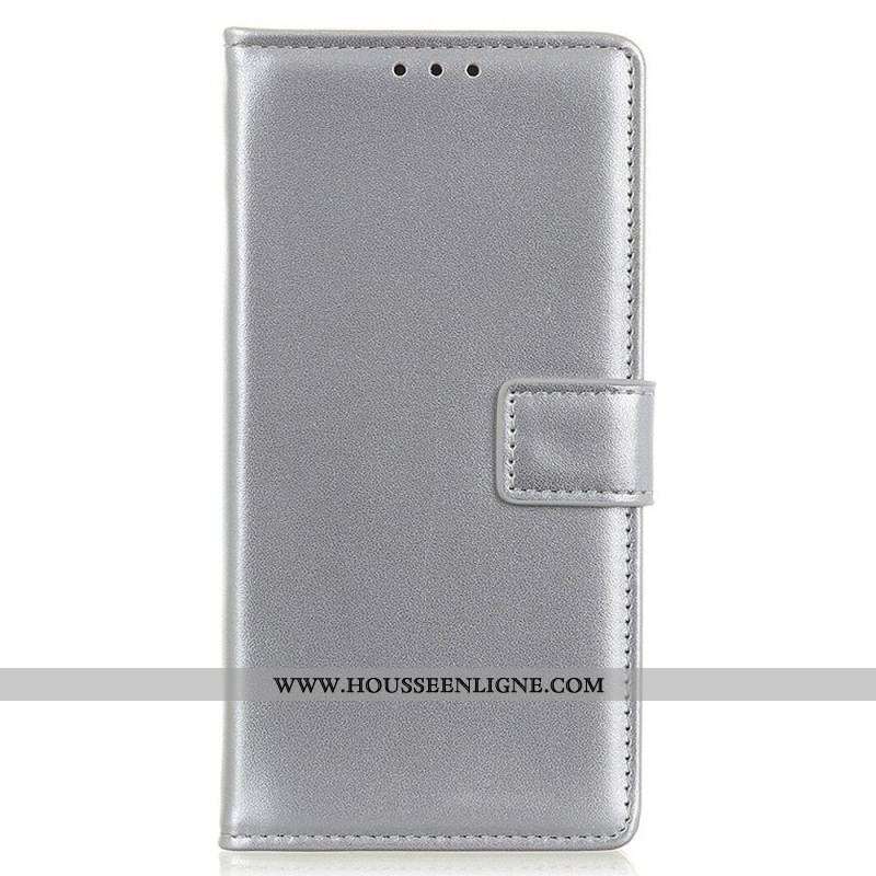 Housse Oppo Reno 7 Simili Cuir Simple
