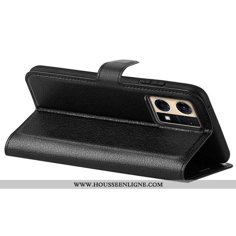Housse Oppo Reno 7 Style Cuir Classique