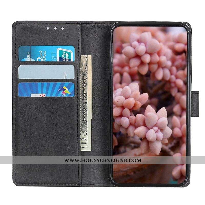 Housse Oppo Reno 7 Style Cuir Mat