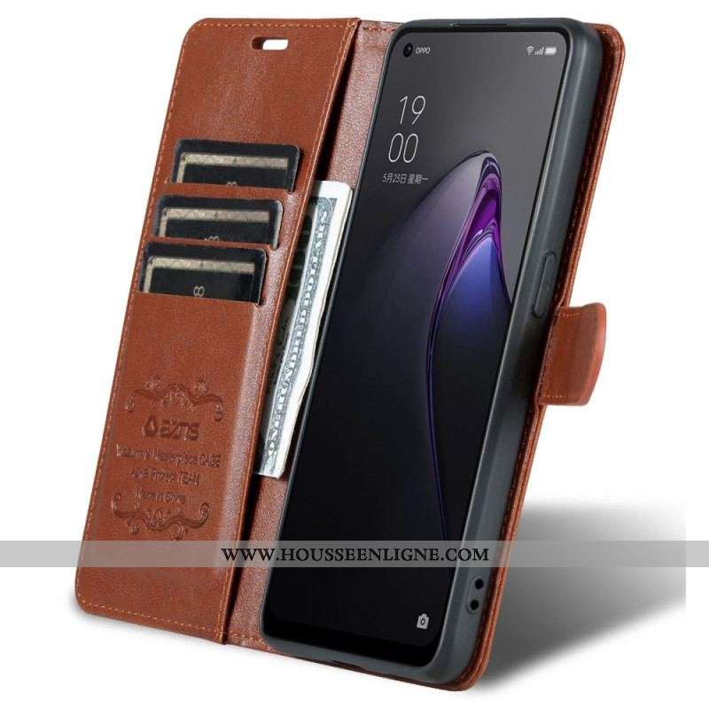 Housse Oppo Reno 8 AZNS Simili Cuir