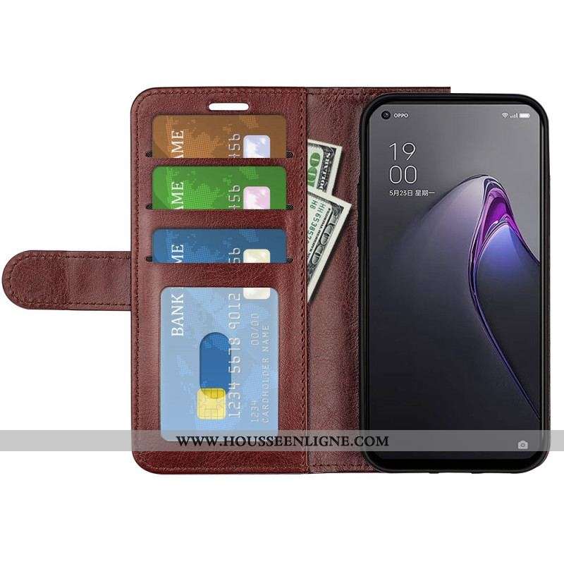 Housse Oppo Reno 8 Classique Rétro