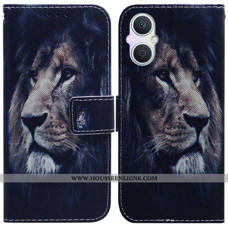 Housse Oppo Reno 8 Lite Dreaming Lion