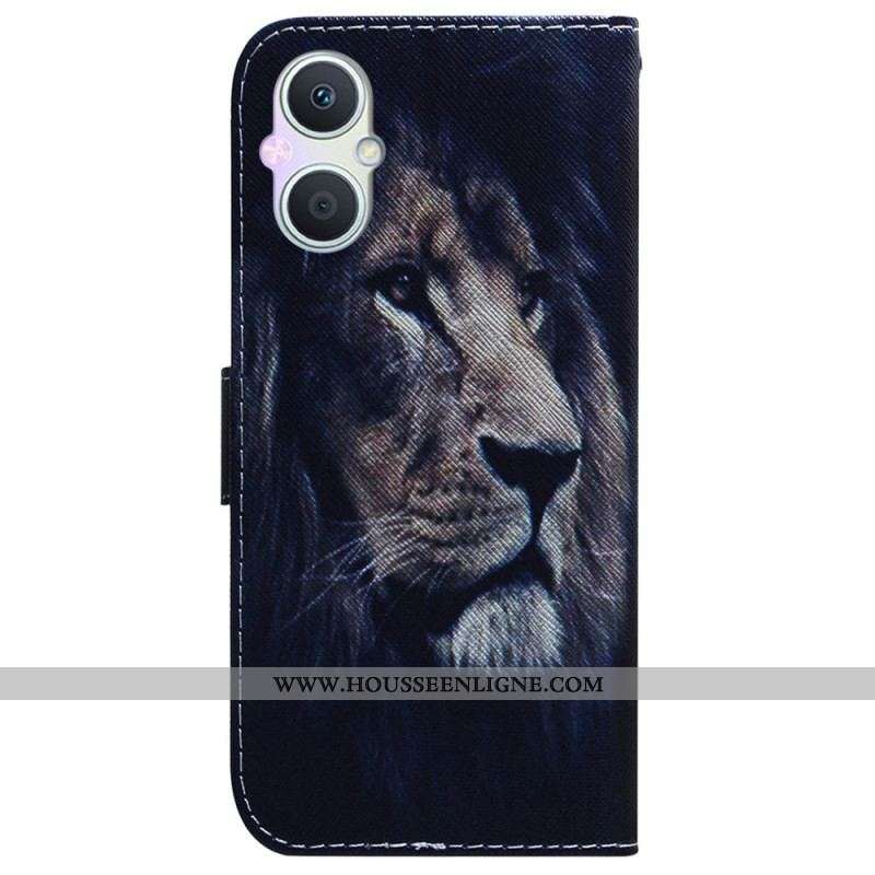 Housse Oppo Reno 8 Lite Dreaming Lion