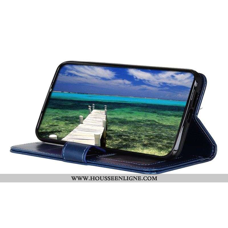 Housse Oppo Reno 8 Lite Simili Cuir Finesse
