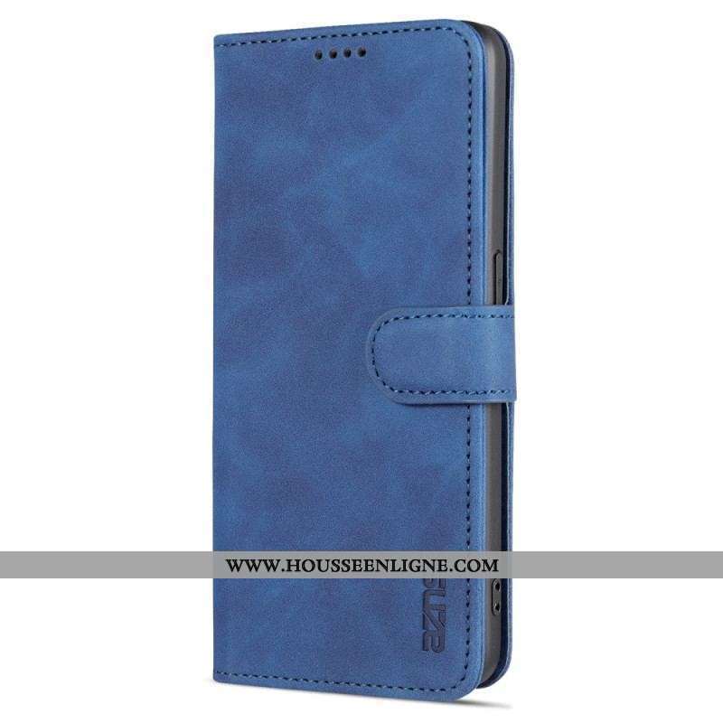 Housse Oppo Reno 8 Lite Style Cuir AZNS