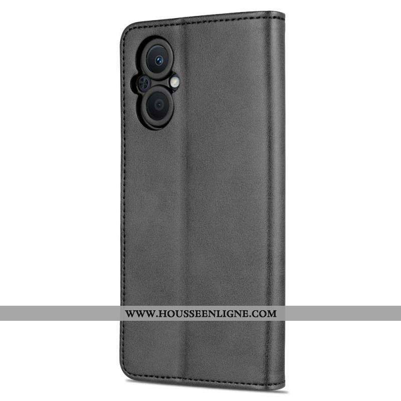 Housse Oppo Reno 8 Lite Style Cuir AZNS