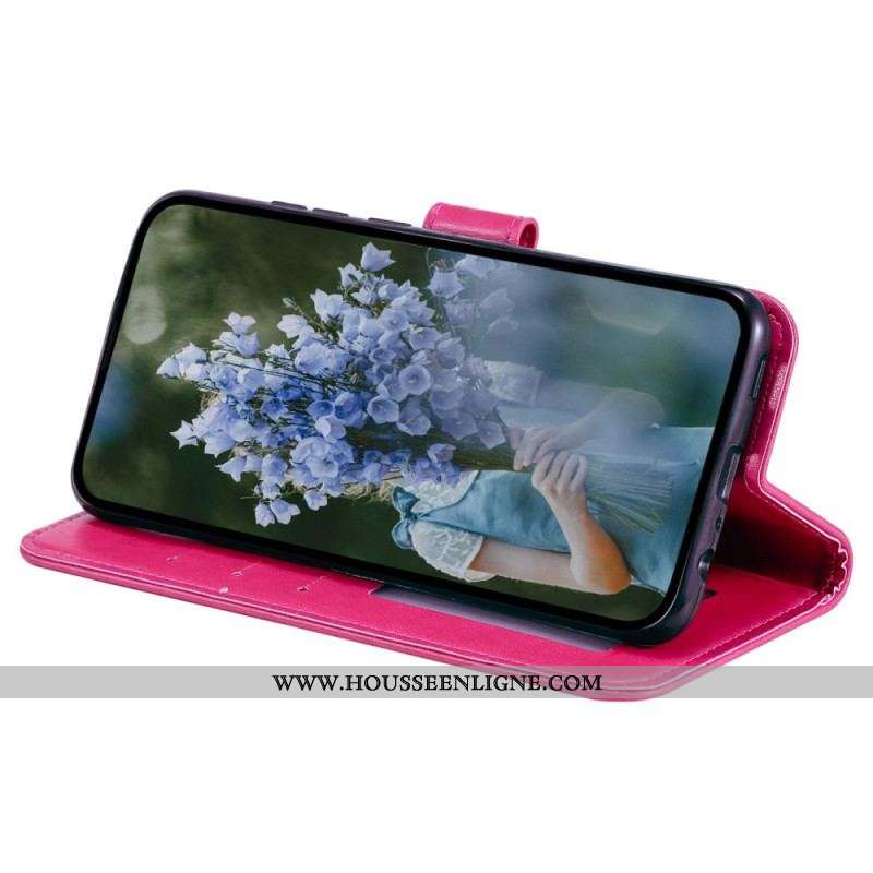 Housse Oppo Reno 8 Mandala Soleil à Lanière