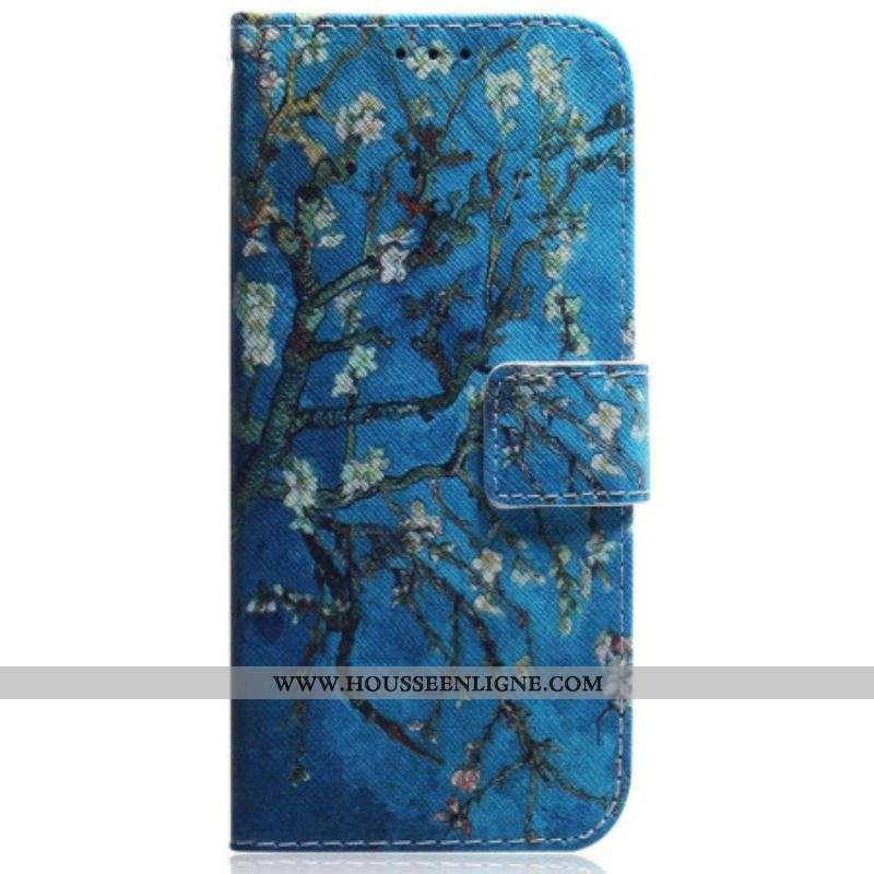 Housse Oppo Reno 8 Pro Branches Fleuries