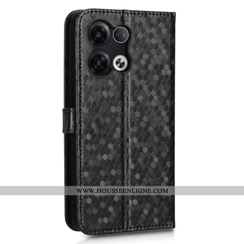 Housse Oppo Reno 8 Pro Design 3D à Lanière