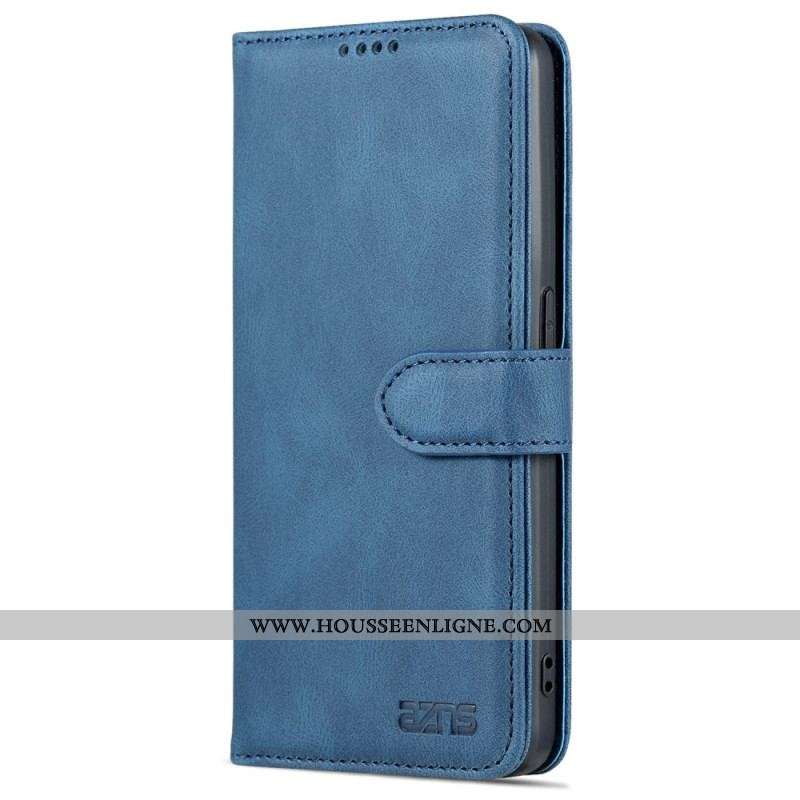 Housse Oppo Reno 8 Pro Effet Cuir Vintage AZNS