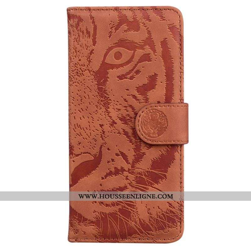 Housse Oppo Reno 8 Pro Empreinte de Tigre