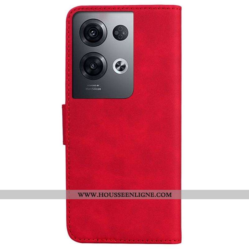 Housse Oppo Reno 8 Pro Papillon