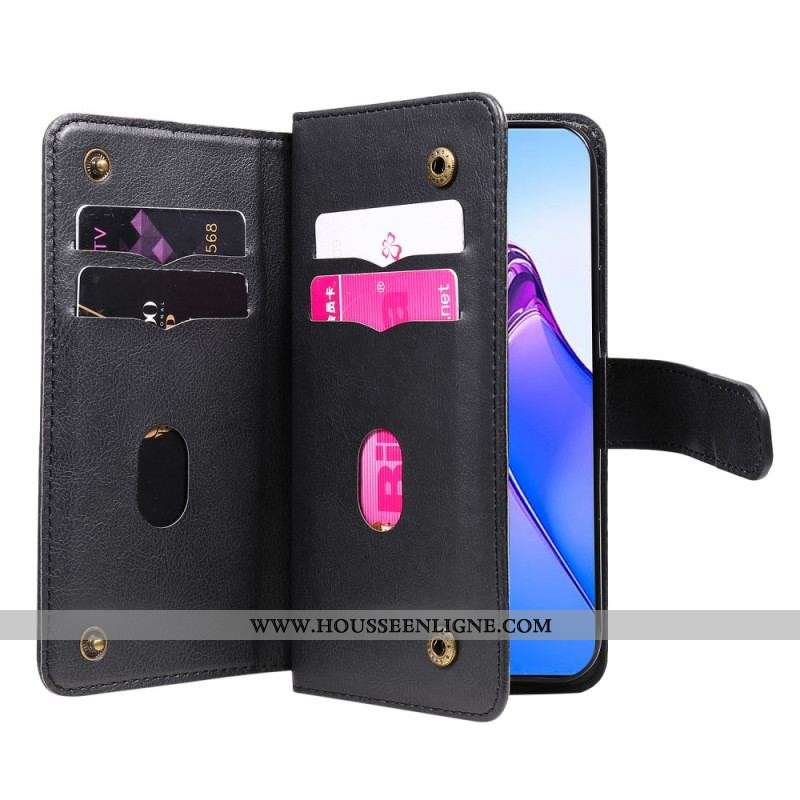Housse Oppo Reno 8 Pro Porte-cartes