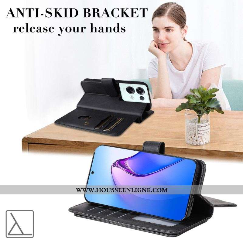 Housse Oppo Reno 8 Pro Porte-cartes