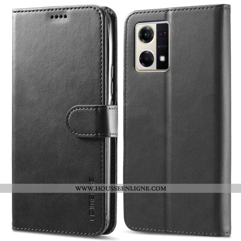 Housse Oppo Reno 8 Pro Simili Cuir LC.IMEEKE