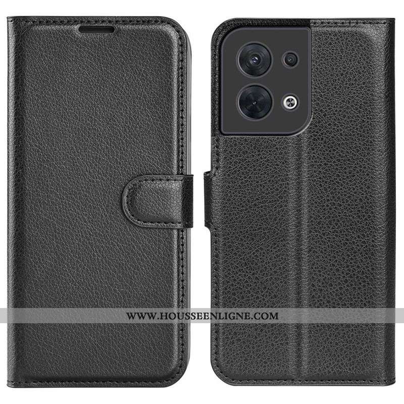 Housse Oppo Reno 8 Style Classique