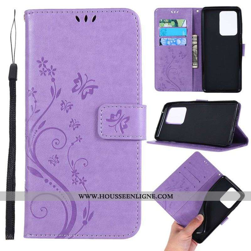 Housse Samsug Galaxy S20 Ultra Papillons au Vent