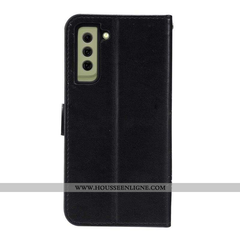 Housse Samsug Galaxy S21 FE Papillons au Vent