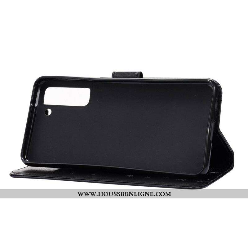 Housse Samsug Galaxy S21 FE Papillons au Vent