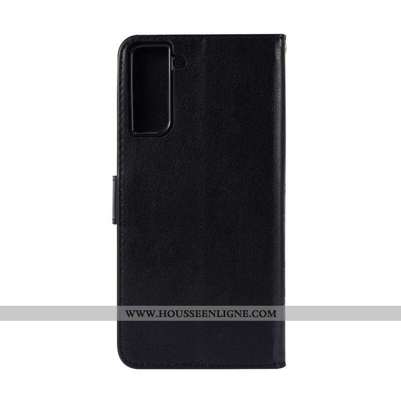 Housse Samsug Galaxy S21 Plus 5G Papillons au Vent