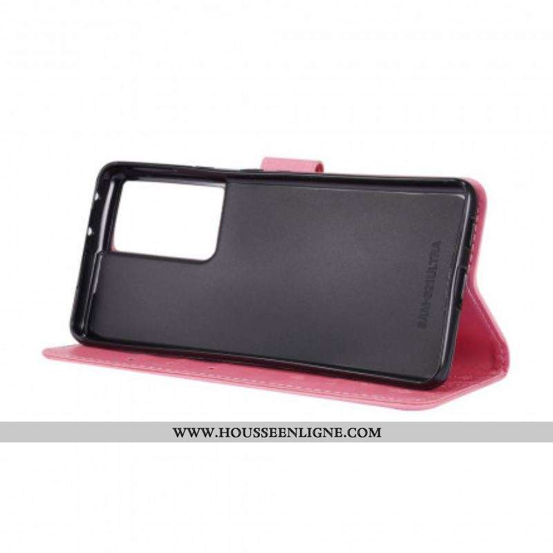 Housse Samsug Galaxy S21 Ultra 5G Papillons au Vent