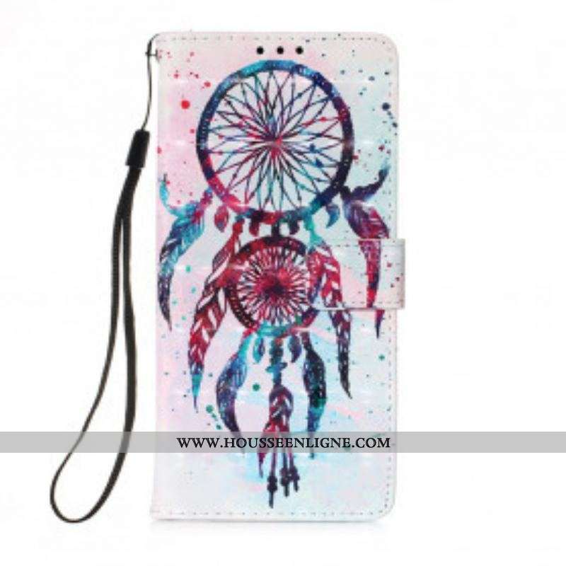 Housse Samsung Galaxy A12 / A12 Attrape Rêves Rouge