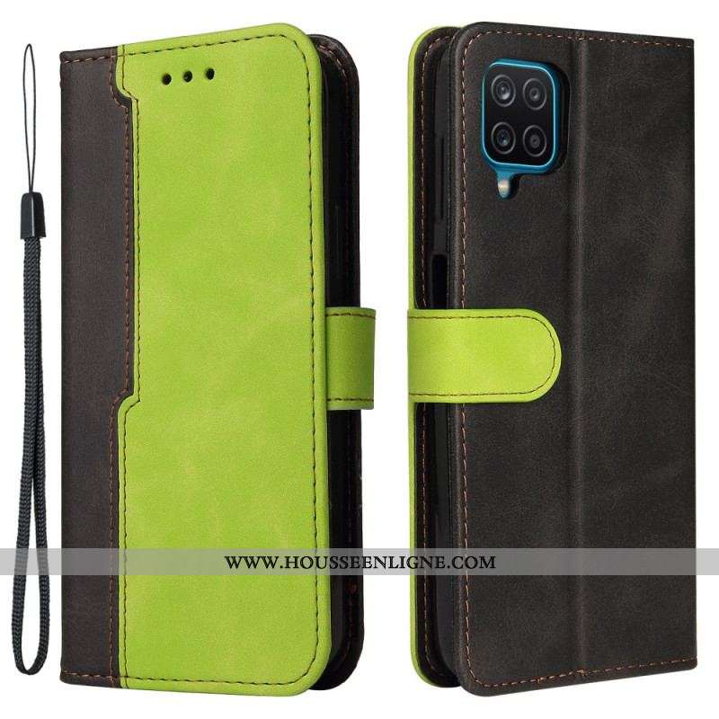 Housse Samsung Galaxy A12 / M12 Bicolore