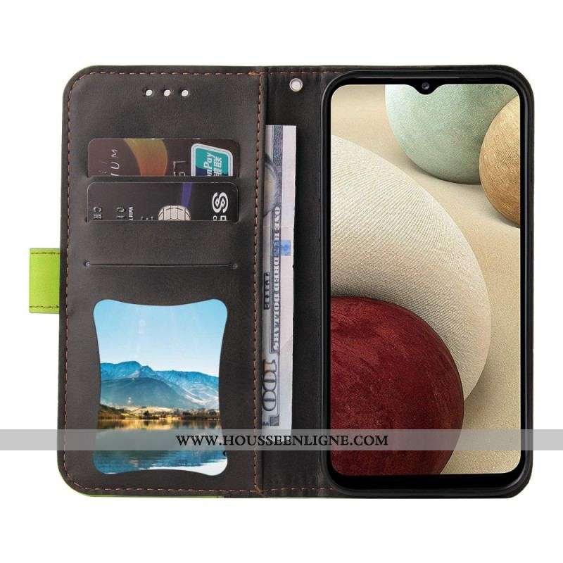 Housse Samsung Galaxy A12 / M12 Bicolore