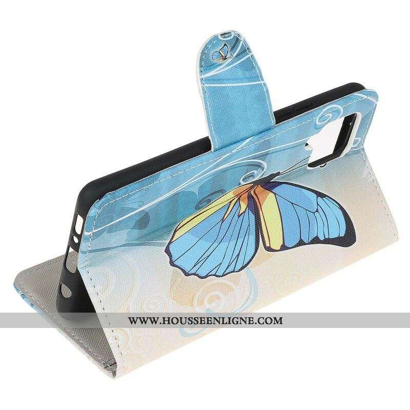 Housse Samsung Galaxy A12 / M12 Butterflies