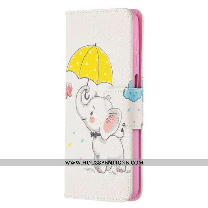 Housse Samsung Galaxy A12 / M12 Bébé Éléphant