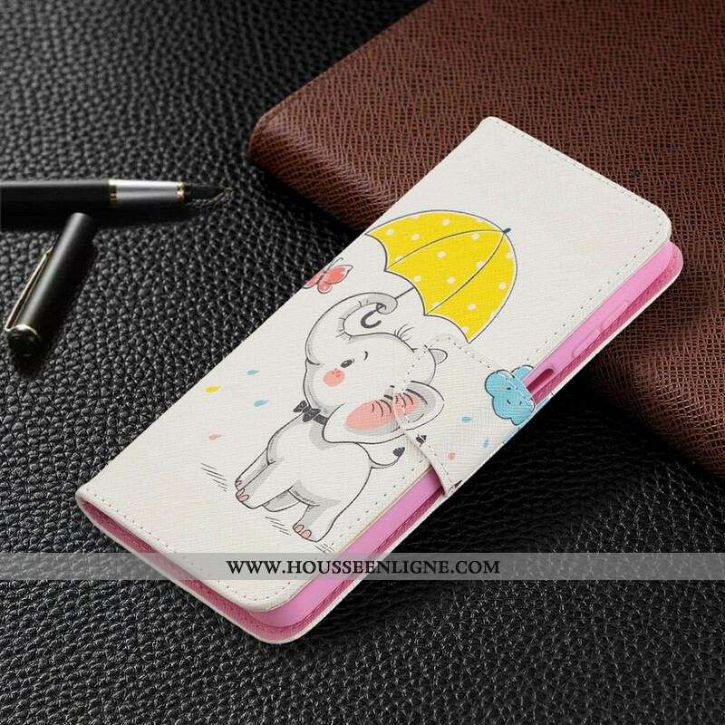 Housse Samsung Galaxy A12 / M12 Bébé Éléphant