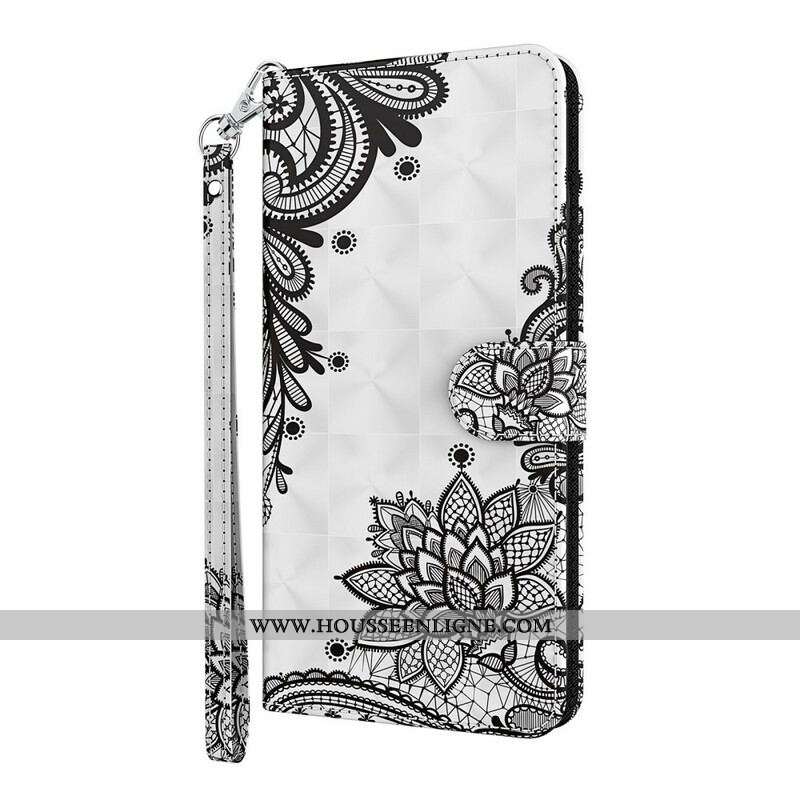 Housse Samsung Galaxy A12 / M12 Chic Dentelle