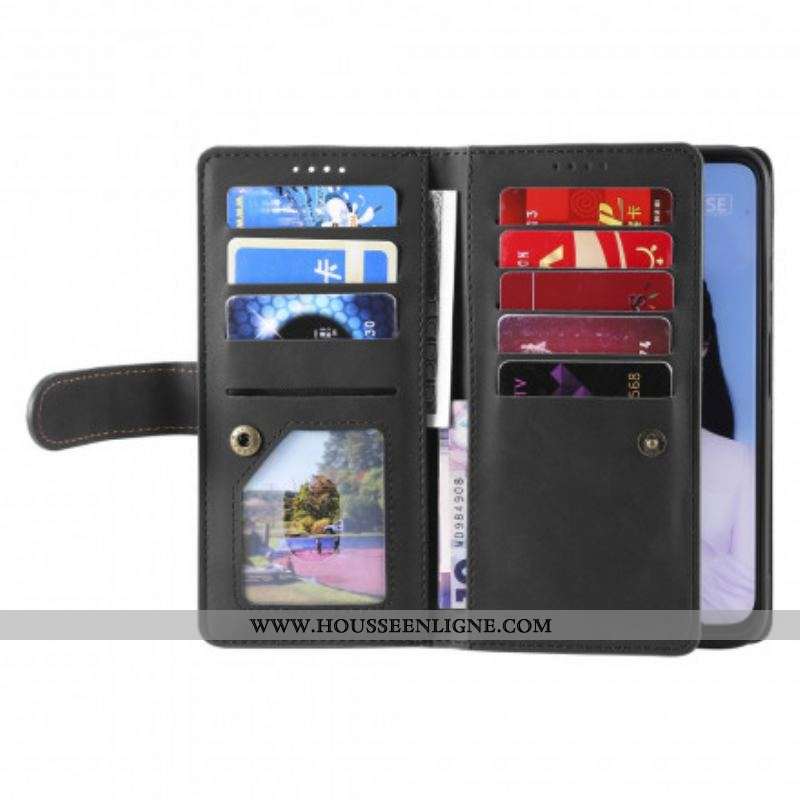 Housse Samsung Galaxy A12 / M12 Contours Renforcés Poche Zippée