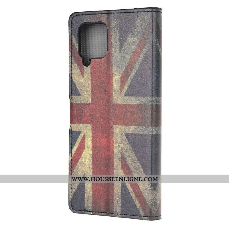 Housse Samsung Galaxy A12 / M12 Drapeau Angleterre