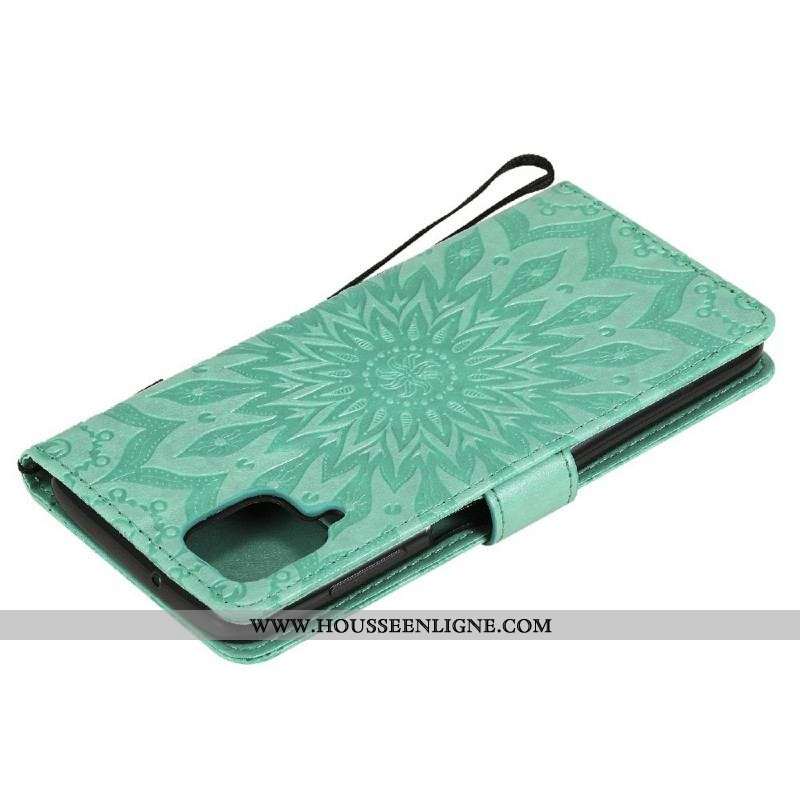 Housse Samsung Galaxy A12 / M12 Fleur de Soleil