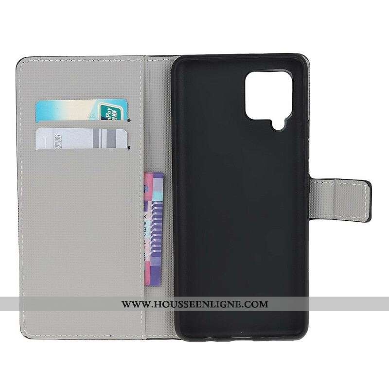 Housse Samsung Galaxy A12 / M12 Hibou Endormi