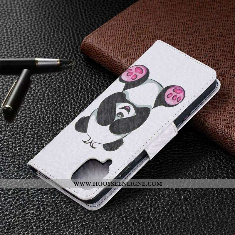 Housse Samsung Galaxy A12 / M12 Panda Fun