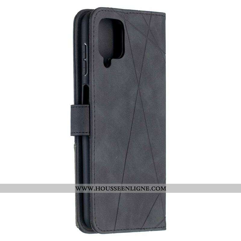 Housse Samsung Galaxy A12 / M12 Triangles Binfen Color