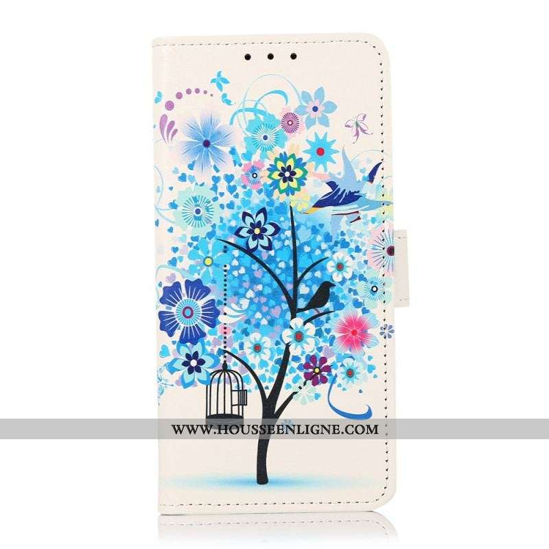 Housse Samsung Galaxy A13 5G / A04s Arbre Fleuri