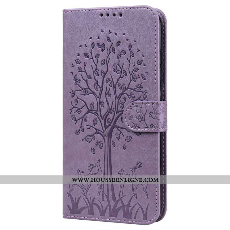 Housse Samsung Galaxy A13 5G / A04s Arbre et Cerfs